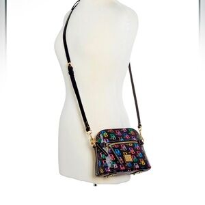 NWT Dooney & Bourke DB75 Multi Domed Crossbody